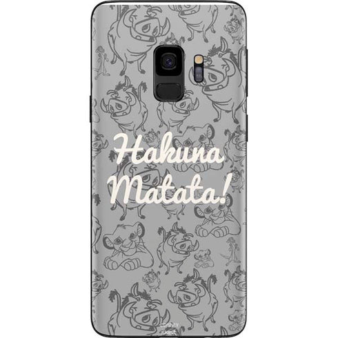 Disney The Lion King Hakuna Matata Galaxy S9 Skin
